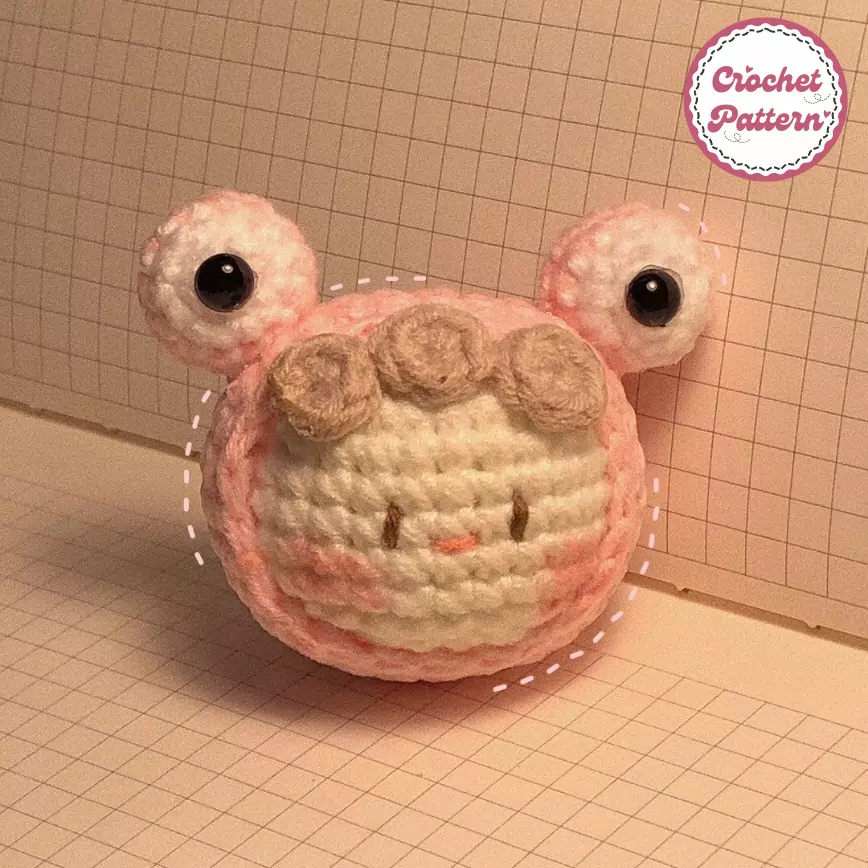 Mini Frog Mochi Crochet Pattern - FanyCrafts