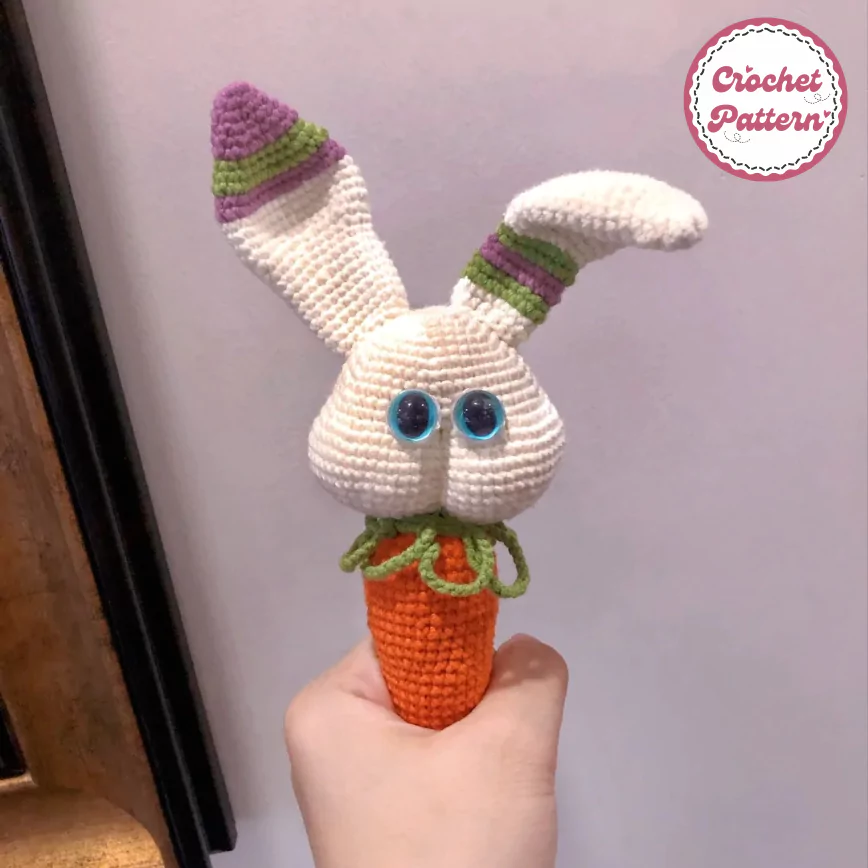 carrot rabbit crochet pattern