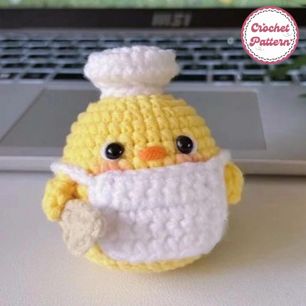 Chef Chicken Crochet Pattern