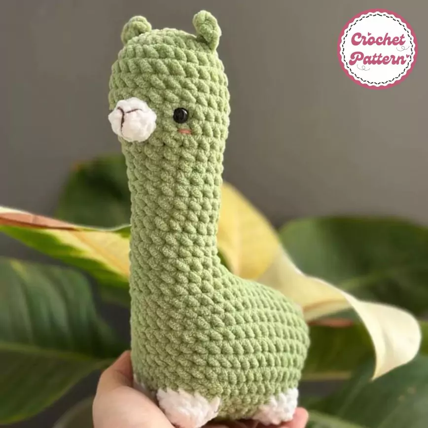 Green Alpaca Crochet Pattern