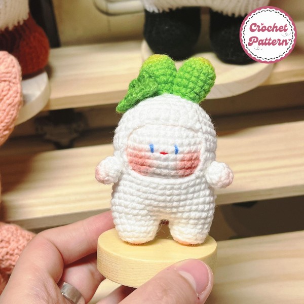 Tiny Radish Crochet Pattern