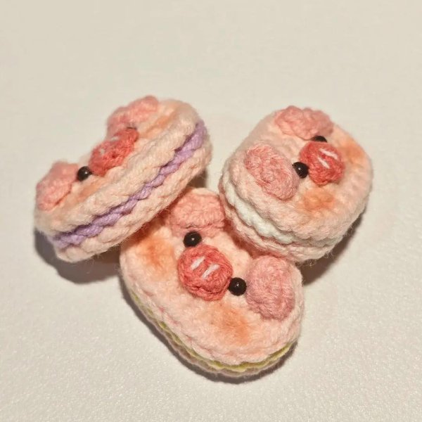 Cookies Pig Crochet Pattern