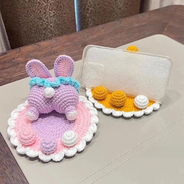 Cute Phone Holder Crochet Pattern