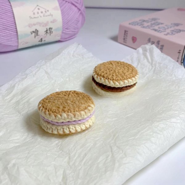 Dorayaki Cake Crochet Pattern