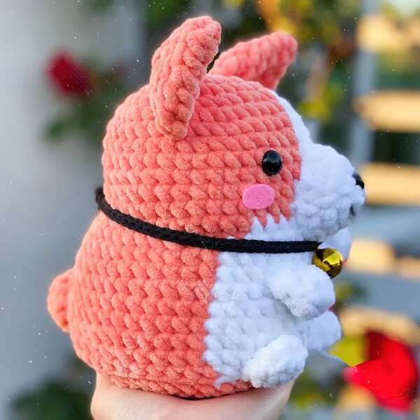 Fat Corgi Crochet Pattern