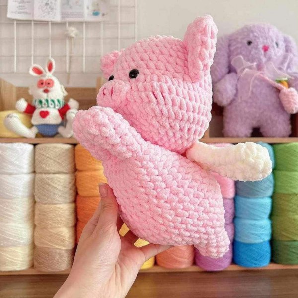 Flying Pig Crochet Pattern