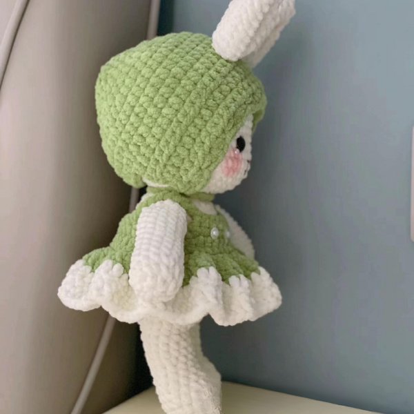 Green Tea Rabbit Crochet Pattern