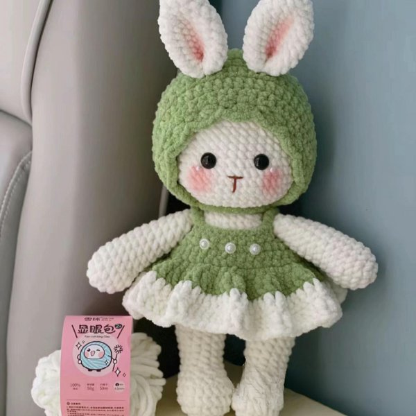 Green Tea Rabbit Crochet Pattern