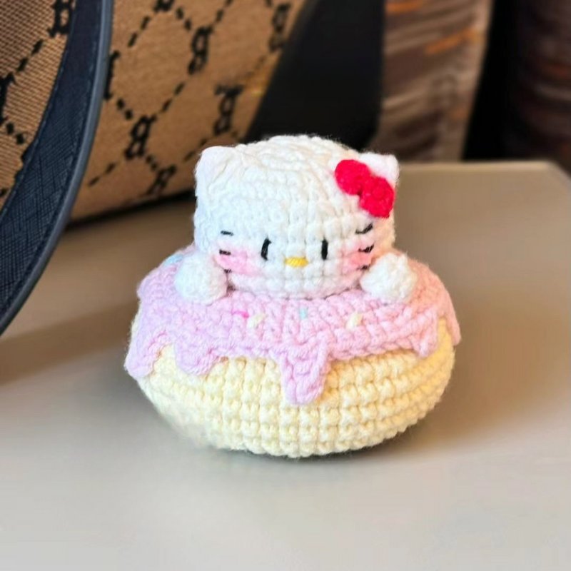 Kitty Donut Crochet Pattern