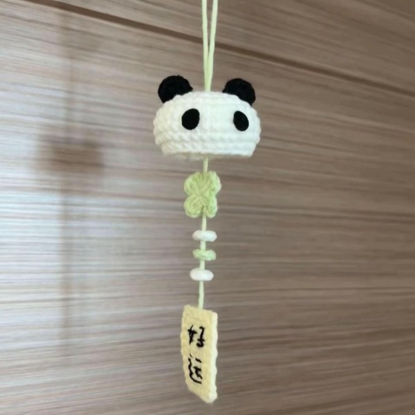 Mini Panda Keychain Crochet Pattern