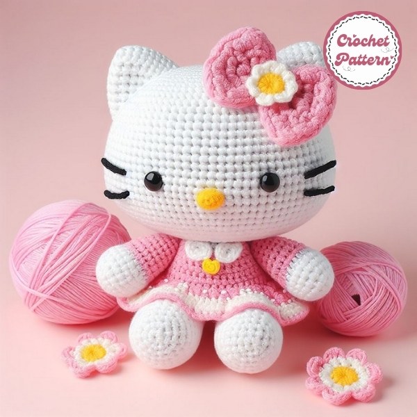 Hello Kitty Crochet Pattern