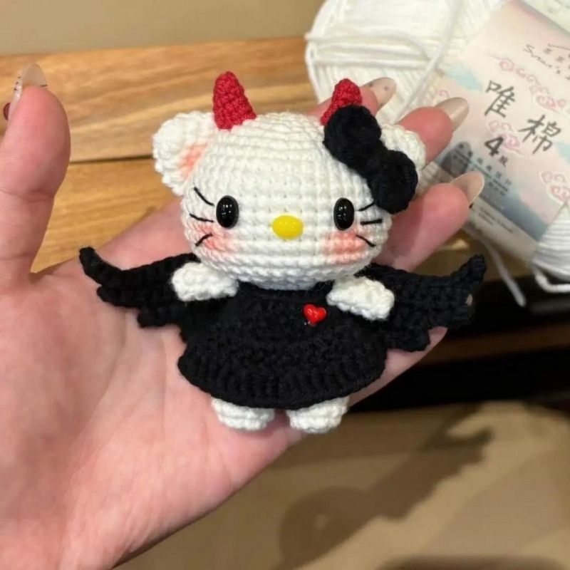 Hello Kitty Devil Crochet Pattern