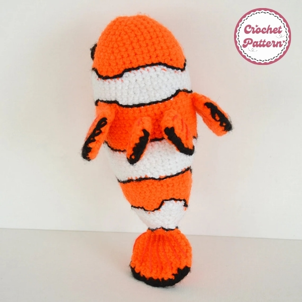 Clown Fish Crochet Pattern