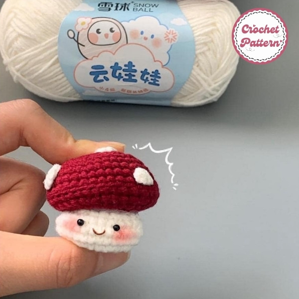 Cute Little Mushroom Crochet Pattern