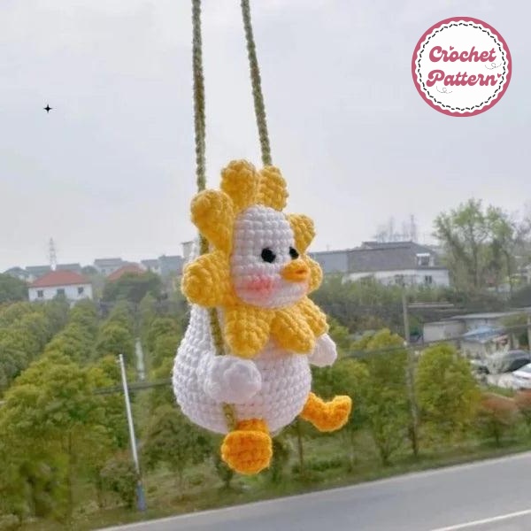 How to create Duck Flower Crochet Pattern