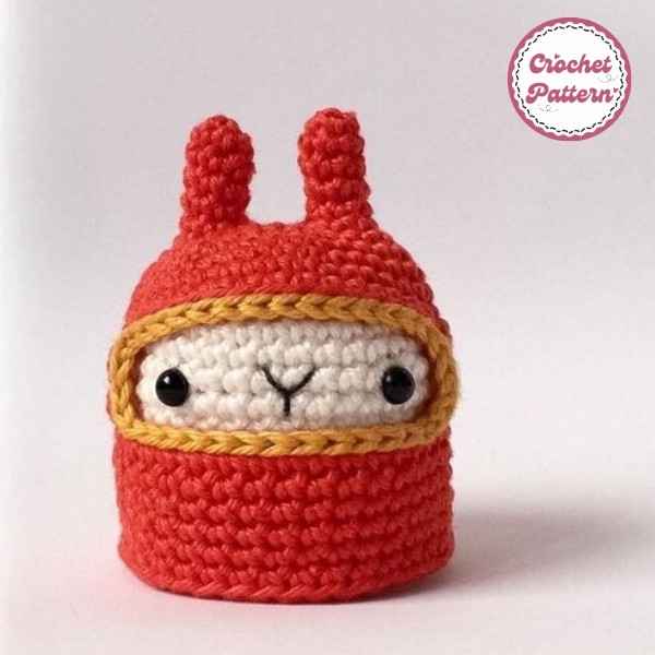 Ninja Bunny Crochet Pattern