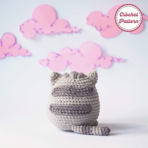 Pusheen with Donut Crochet Pattern