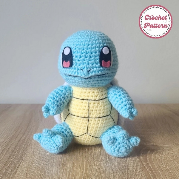 Squirtle Crochet Pattern