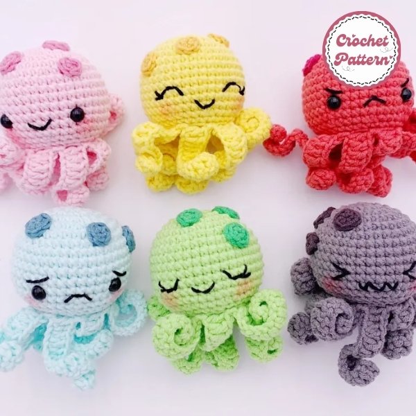 The Color Octopus Crochet Pattern