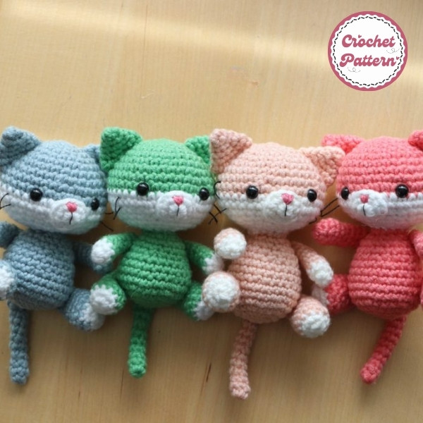 Tiny Kitty Crochet Pattern