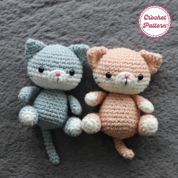 Tiny Kitty Crochet Pattern