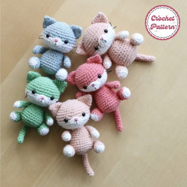 Tiny Kitty Crochet Pattern