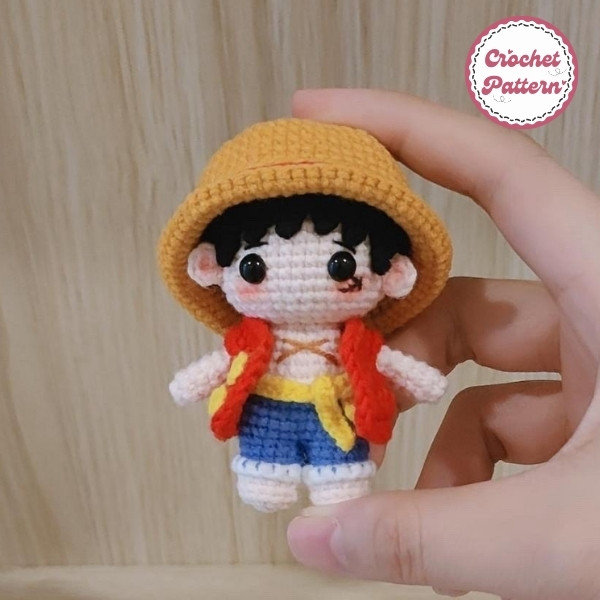 Mini Luffy Crochet Pattern