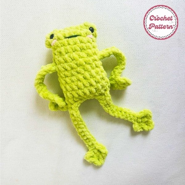 Leggy Frog Crochet Pattern - FanyCrafts