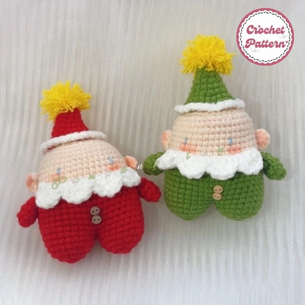 Mini Santa Claus Crochet Pattern