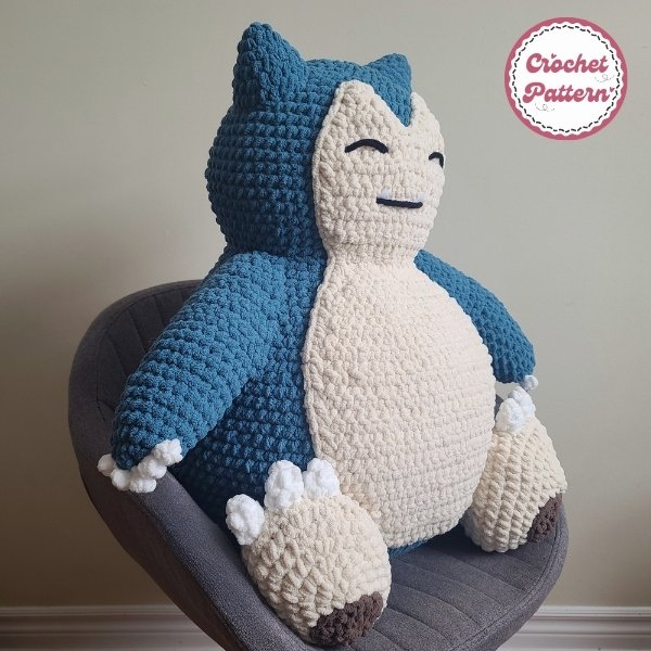 Snorlax Crochet Pattern