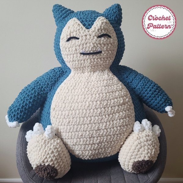 Snorlax Crochet Pattern