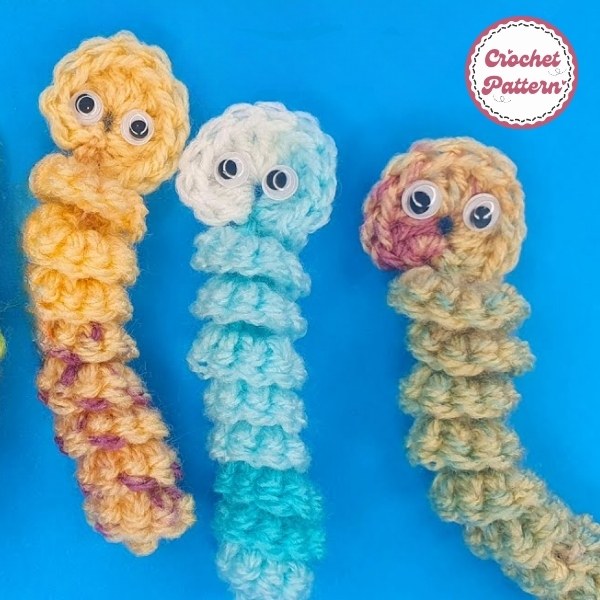 Worry Worm Crochet Pattern