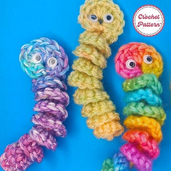 Worry Worm Crochet Pattern