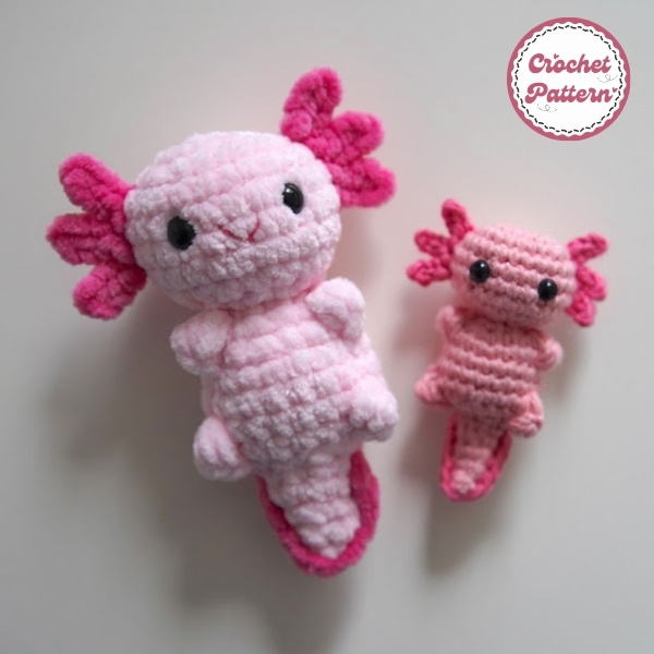 Free Axolotl Crochet Pattern