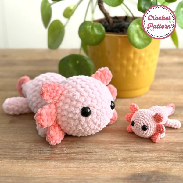 Free Axolotl Crochet Pattern