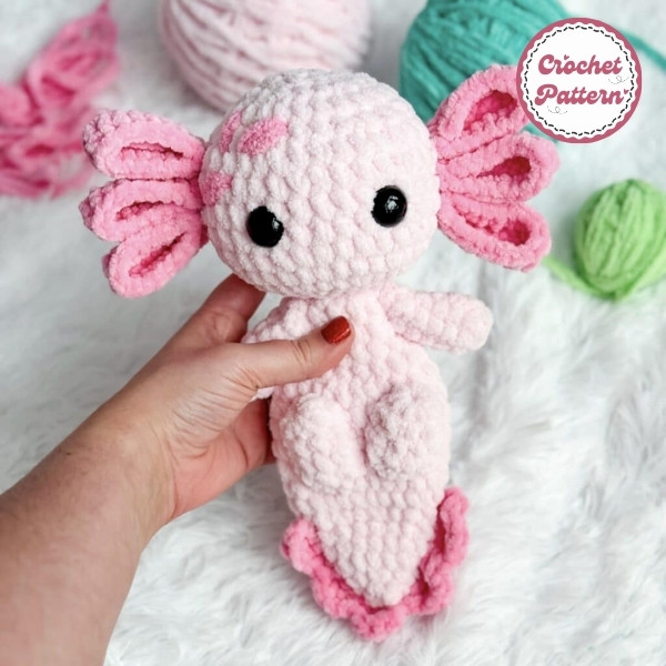 Free Axolotl Crochet Pattern